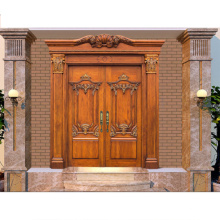 Porte d&#39;entrée principale PHIPULO design portes en bois massif